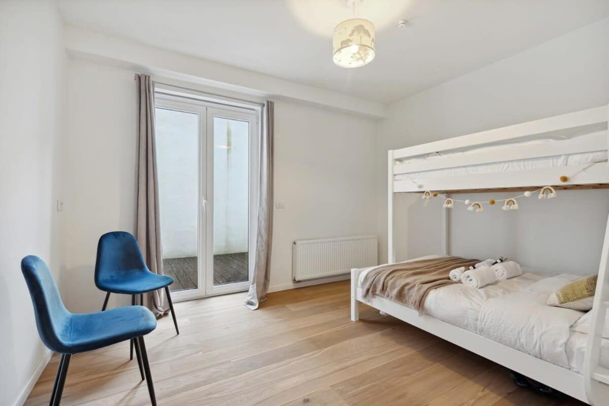 Bright Waterfront Apartment Antverpy Exteriér fotografie