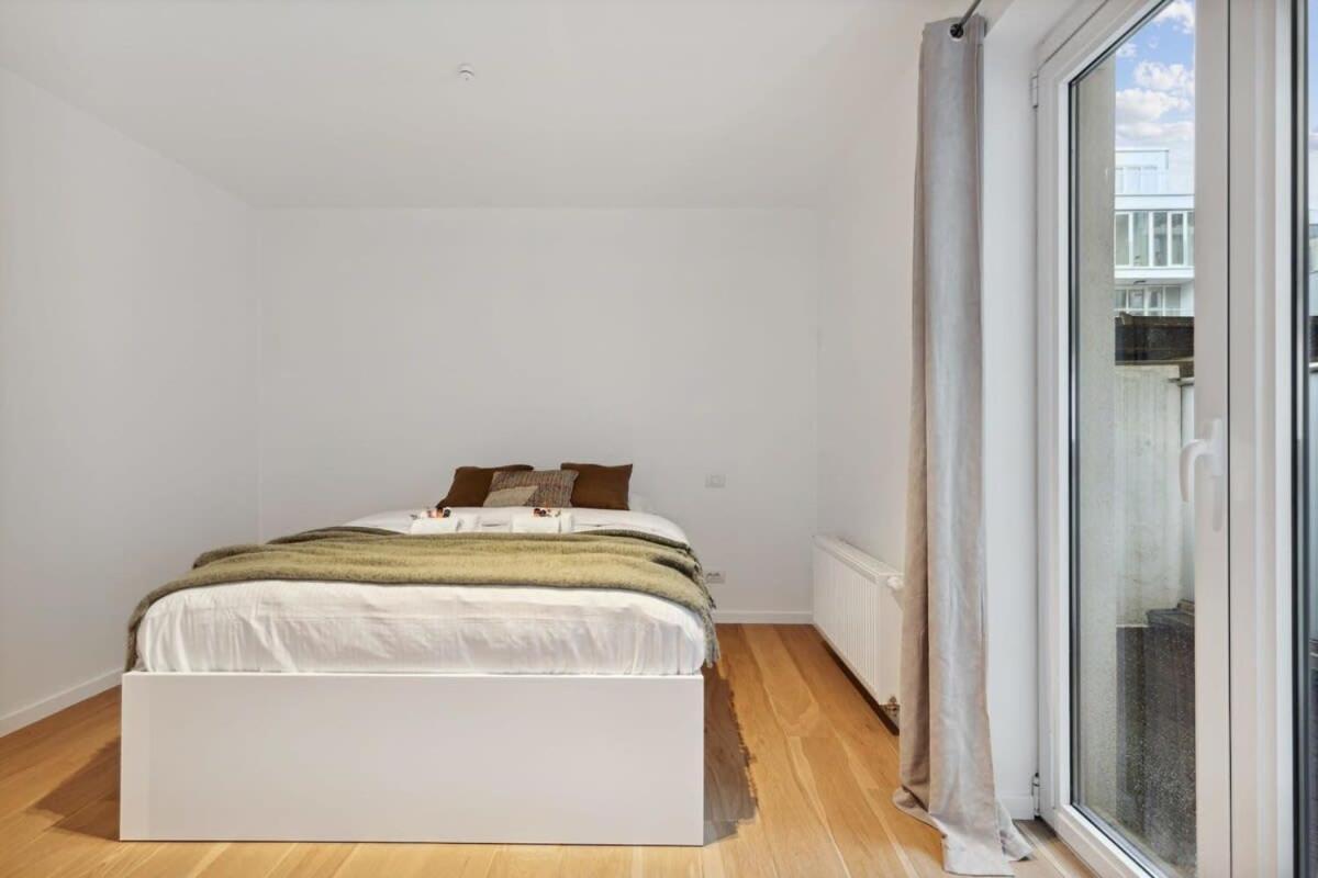 Bright Waterfront Apartment Antverpy Exteriér fotografie