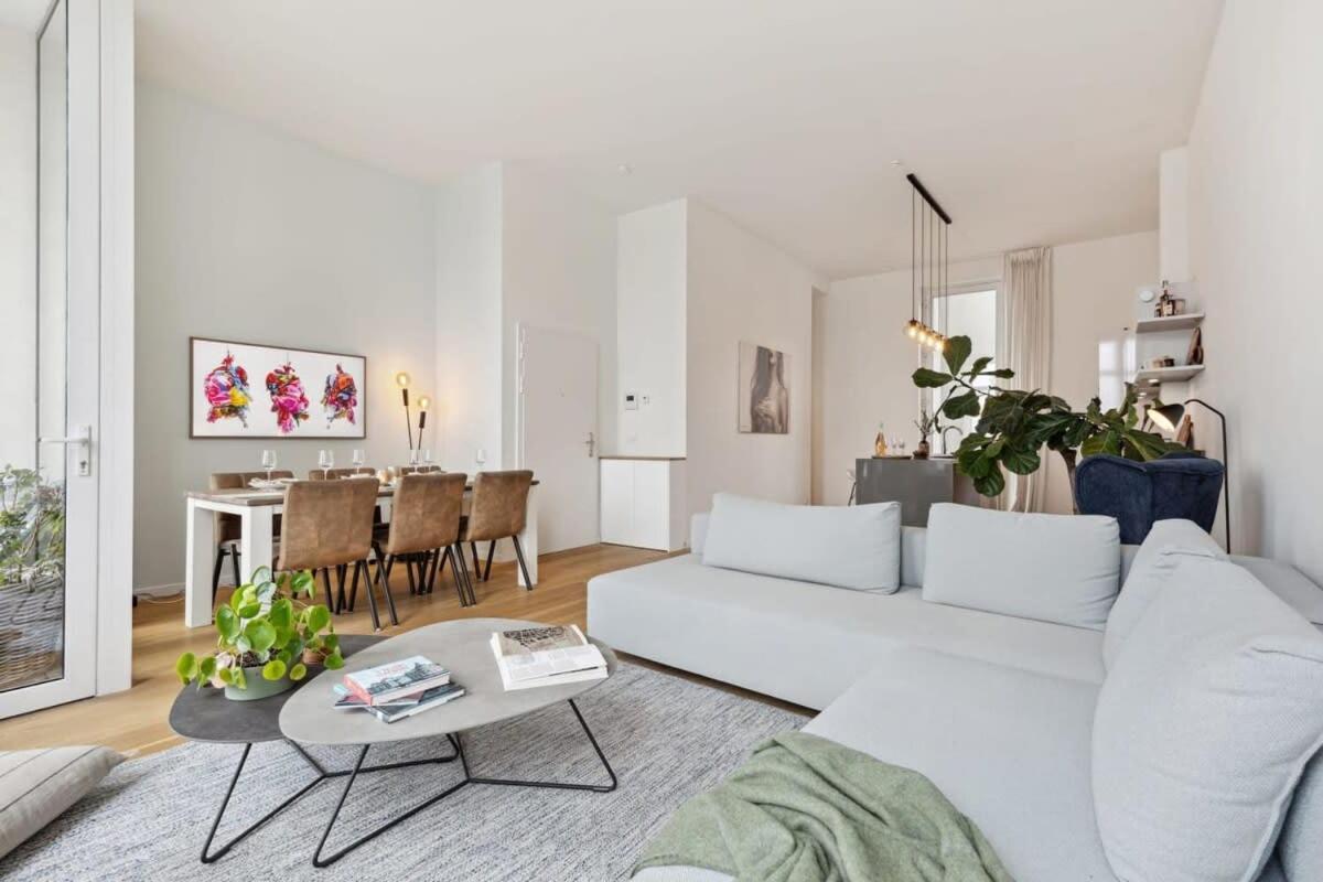 Bright Waterfront Apartment Antverpy Exteriér fotografie